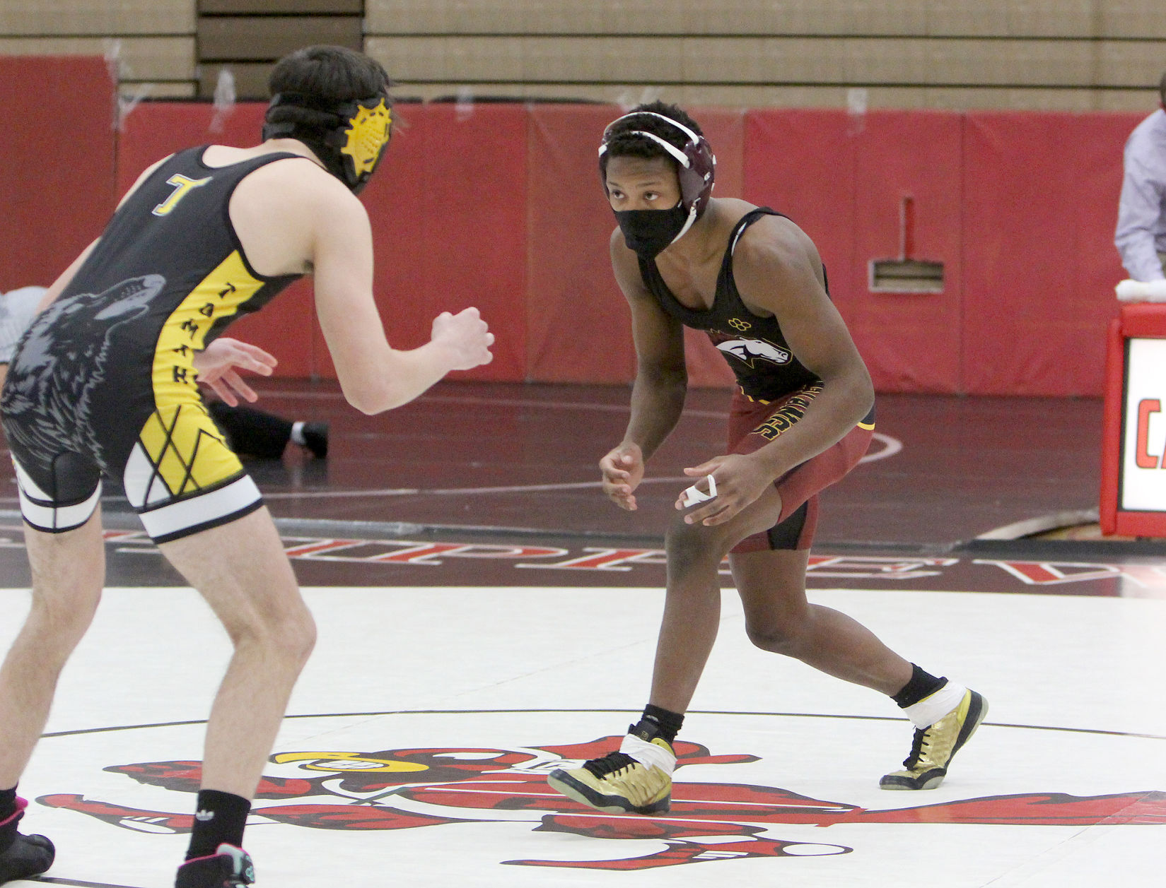 Chippewa Falls wrestling triangular 1-7-21
